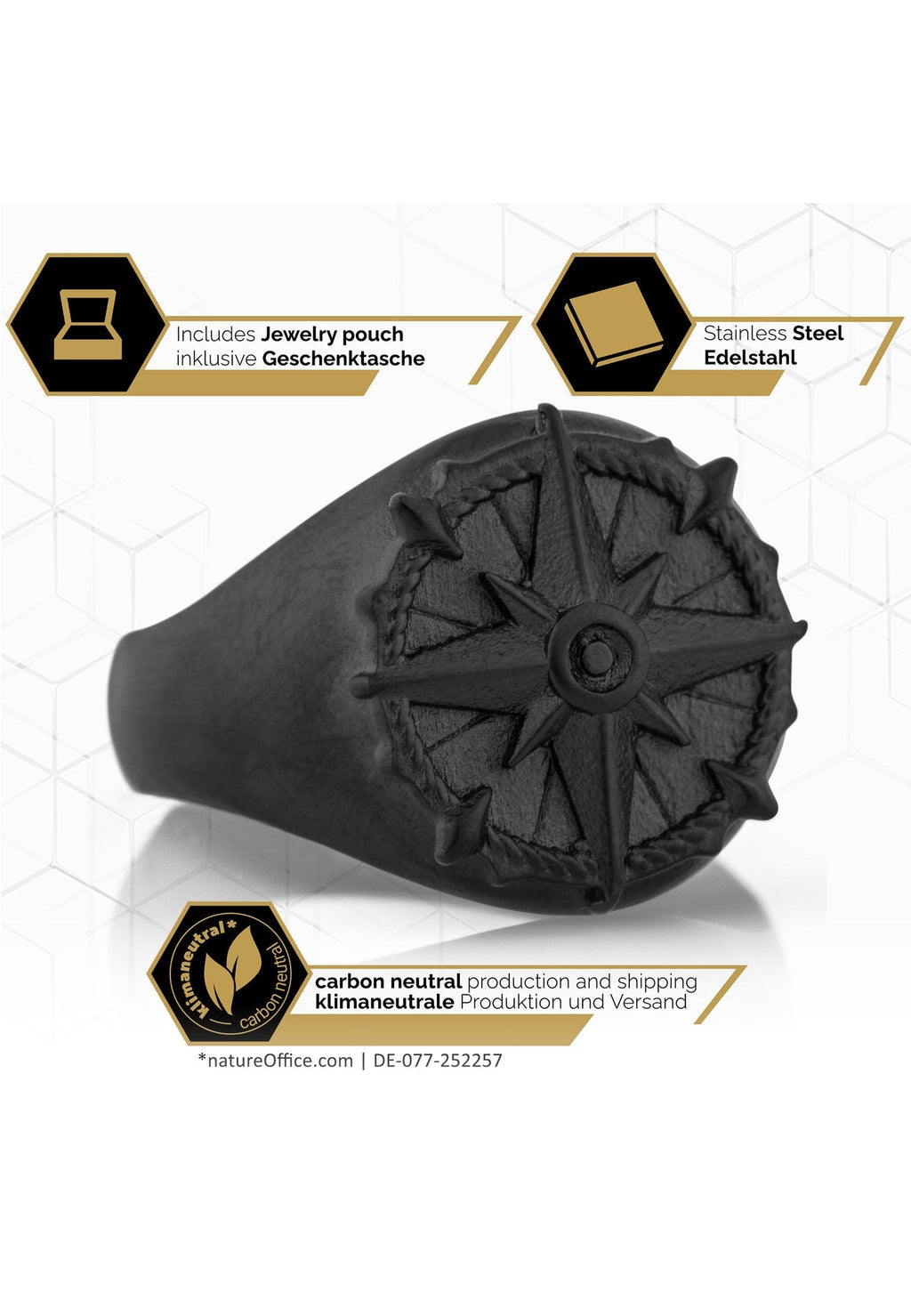 Guidance Ring Matte Black