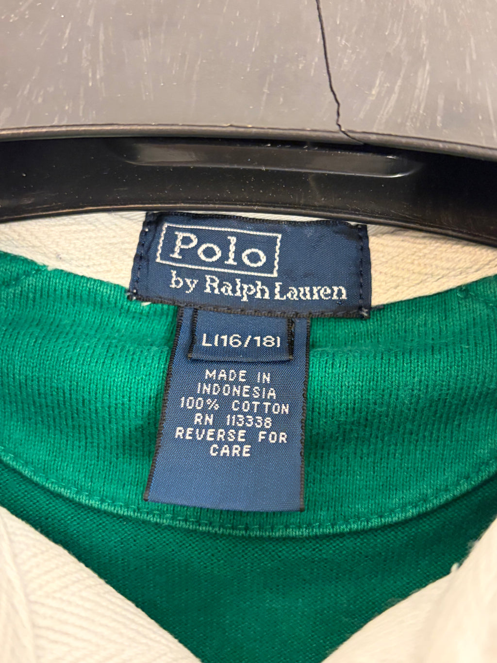 Polo Ralph Lauren Vintage Rugby Shirt, grün