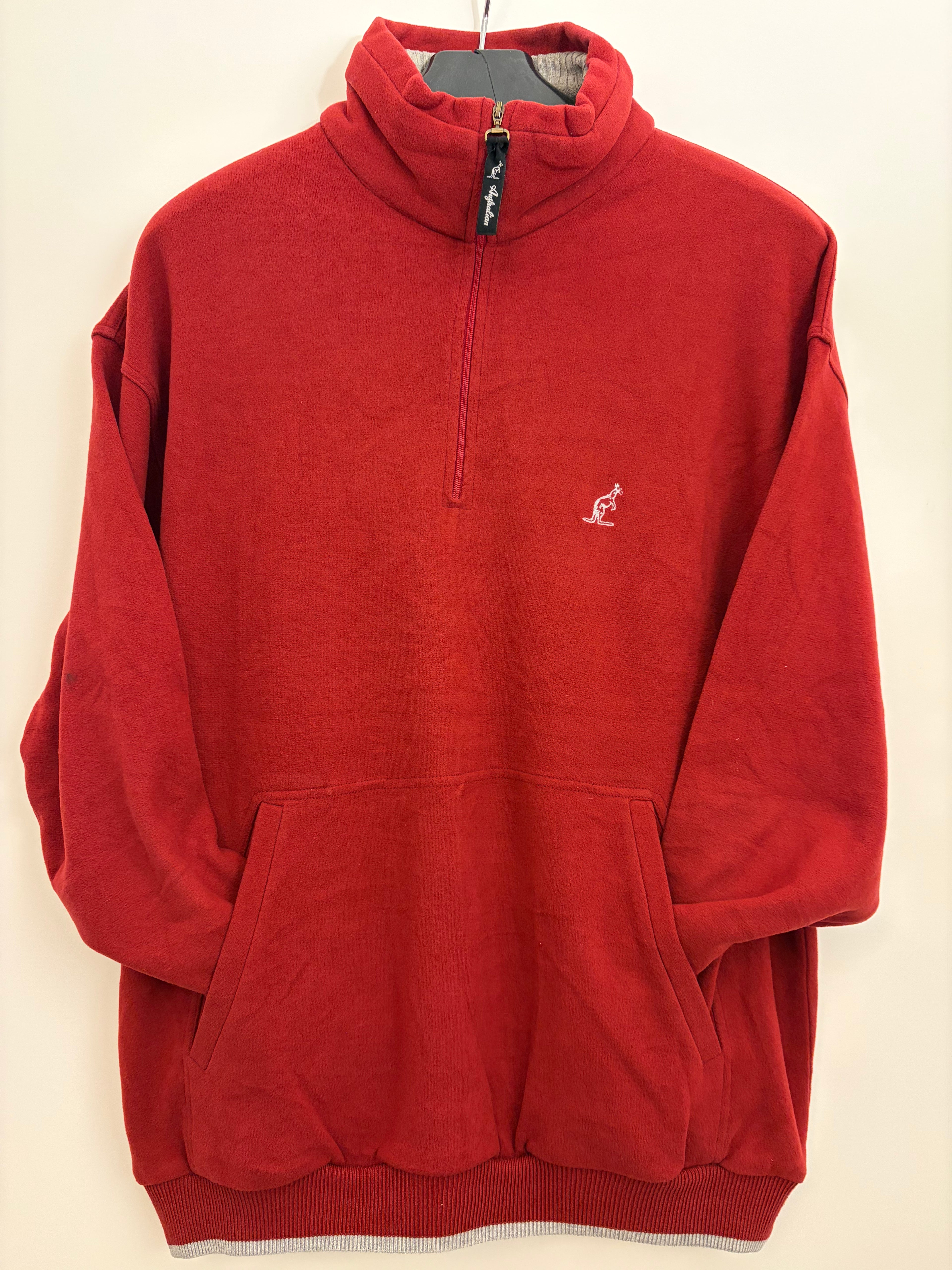Vintage Australian by L’Alpina Troyer Pullover Rot 80s/90s Gabber Casuals – Gr. 54 (XL)