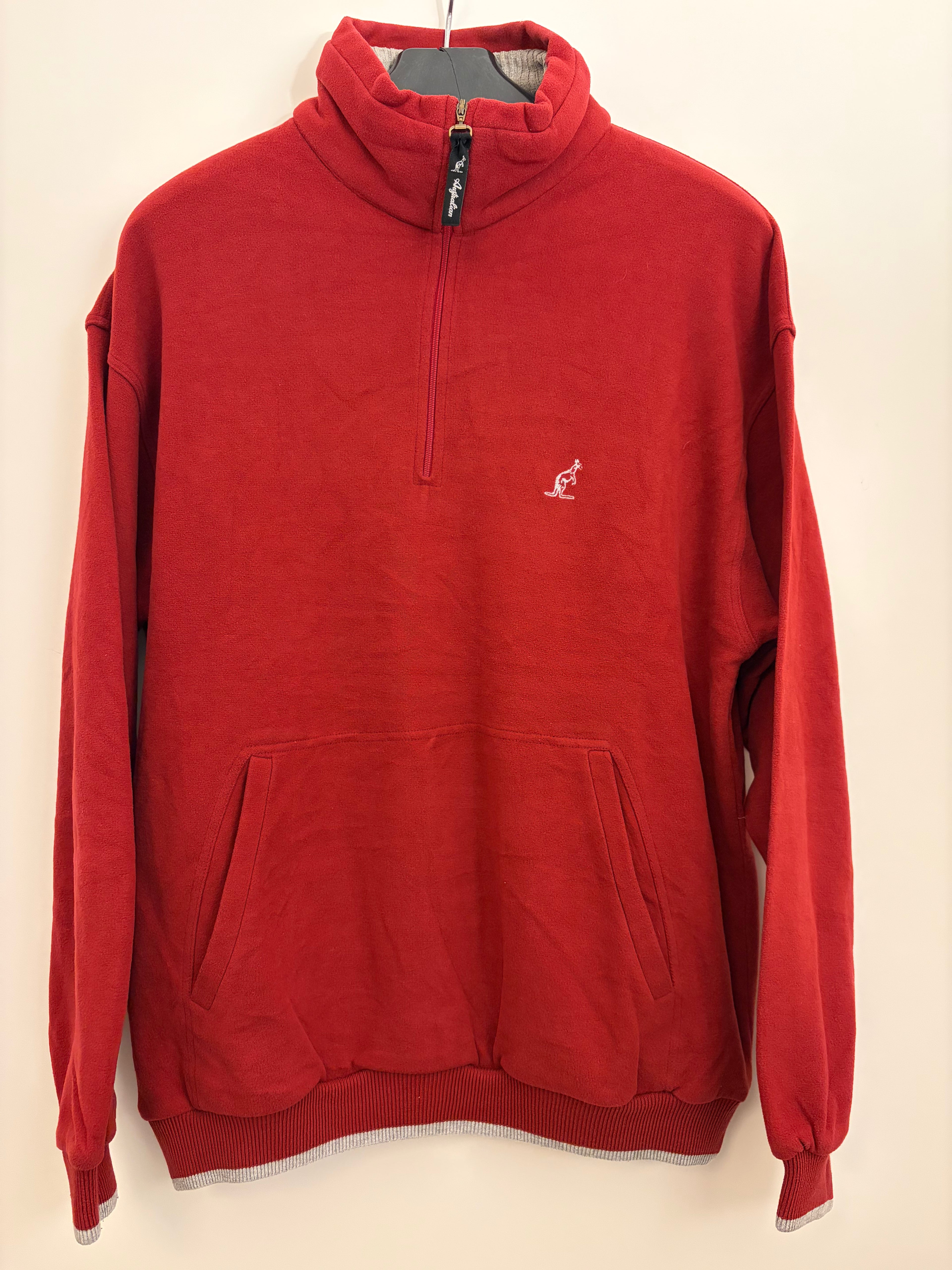 Vintage Australian by L’Alpina Troyer Pullover Rot 80s/90s Gabber Casuals – Gr. 54 (XL)