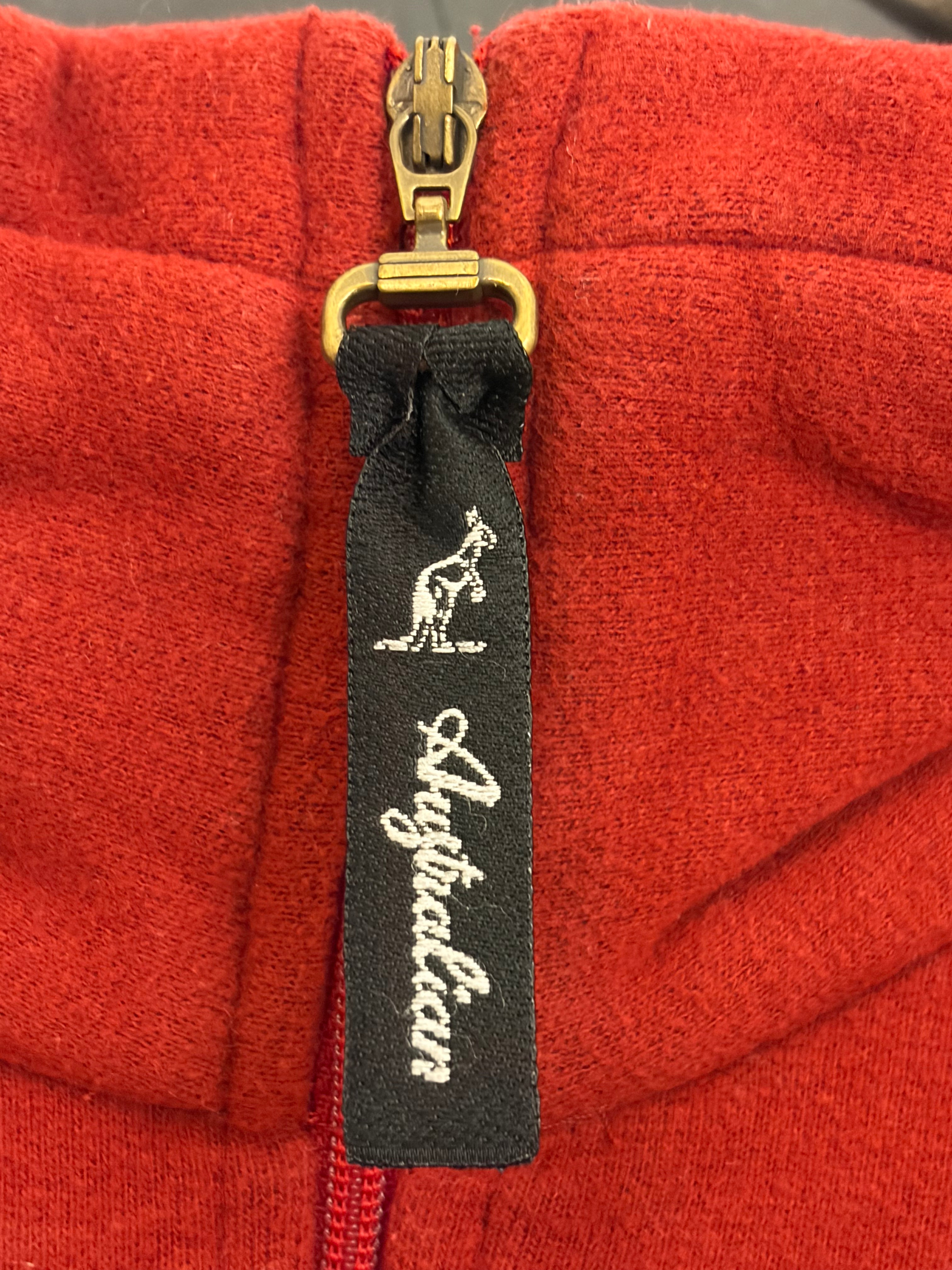 Vintage Australian by L’Alpina Troyer Pullover Rot 80s/90s Gabber Casuals – Gr. 54 (XL)