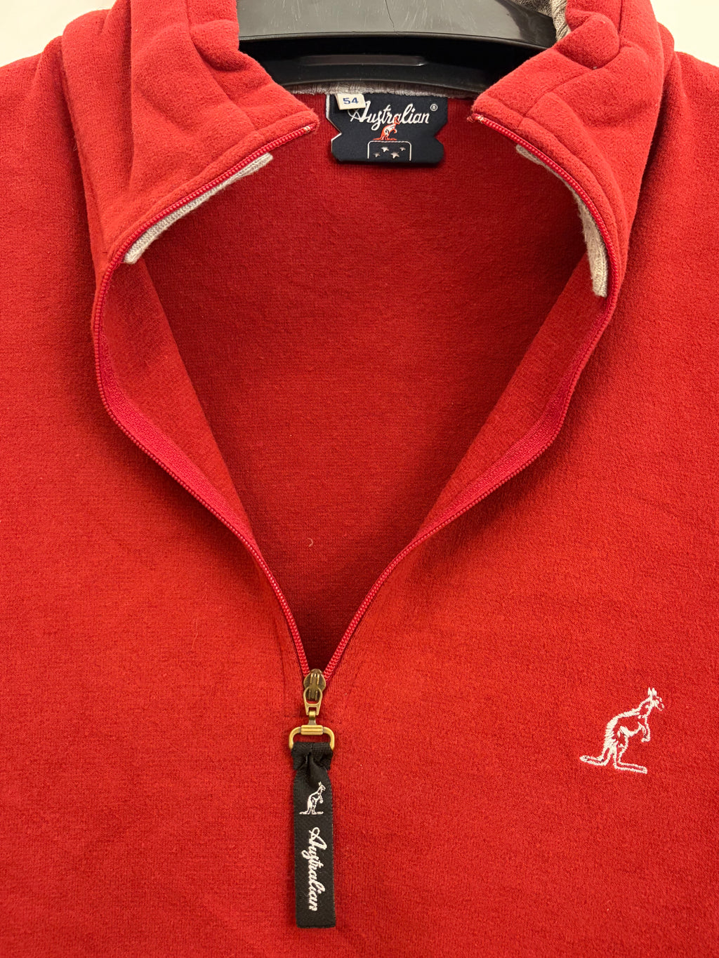 Vintage Australian by L’Alpina Troyer Pullover Red 80s/90s Gabber Casuals – Size 54 (XL)