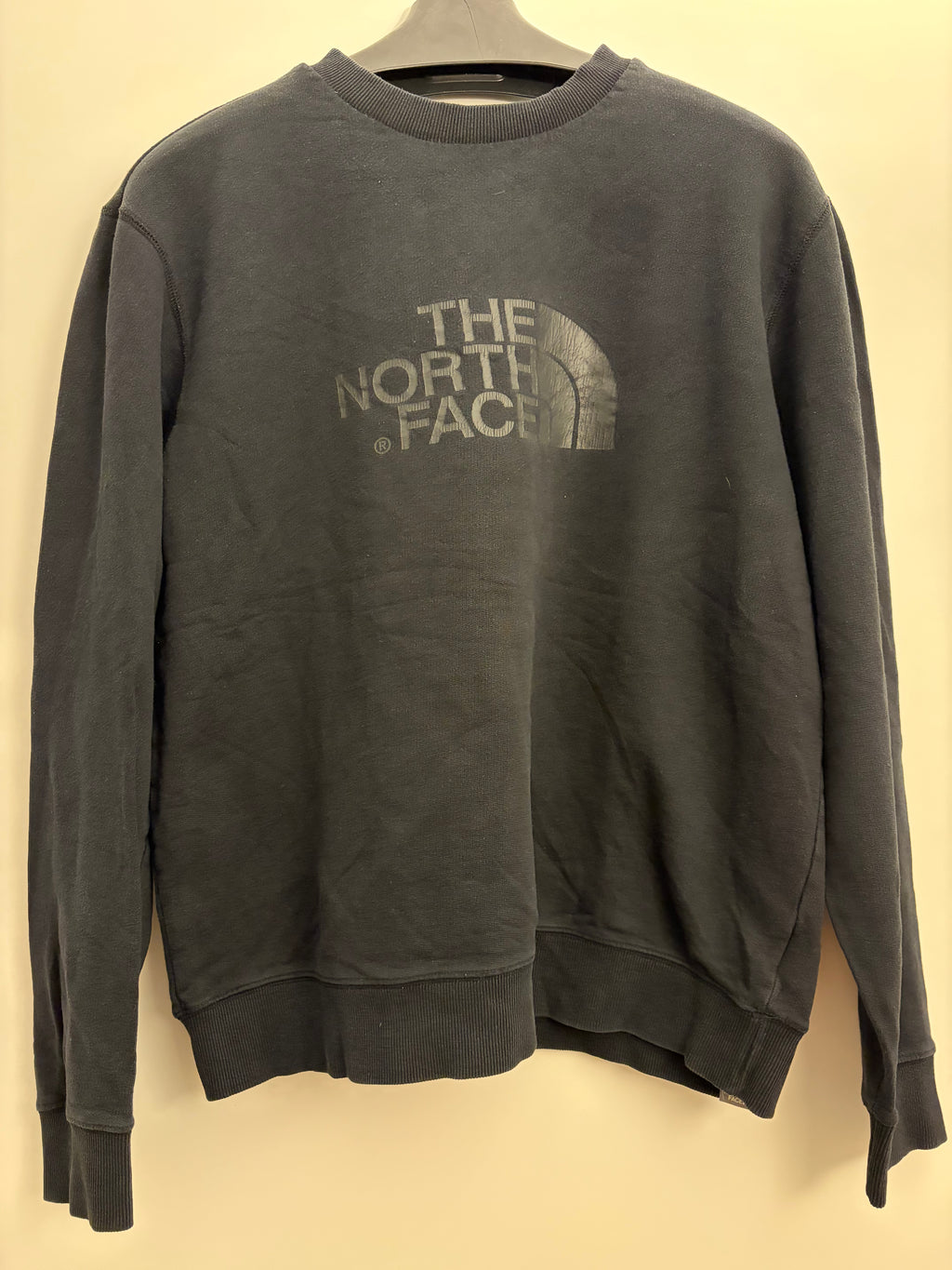 The North Face Crewneck Pullover Vintage Grau Sweater Gr. L, used